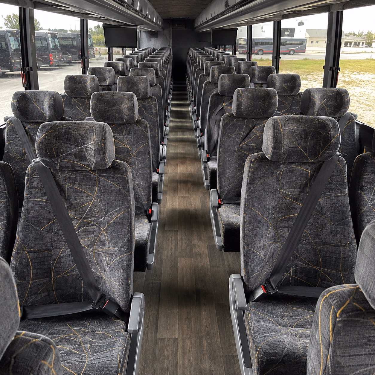 livermore corporate event transportation onboard seating