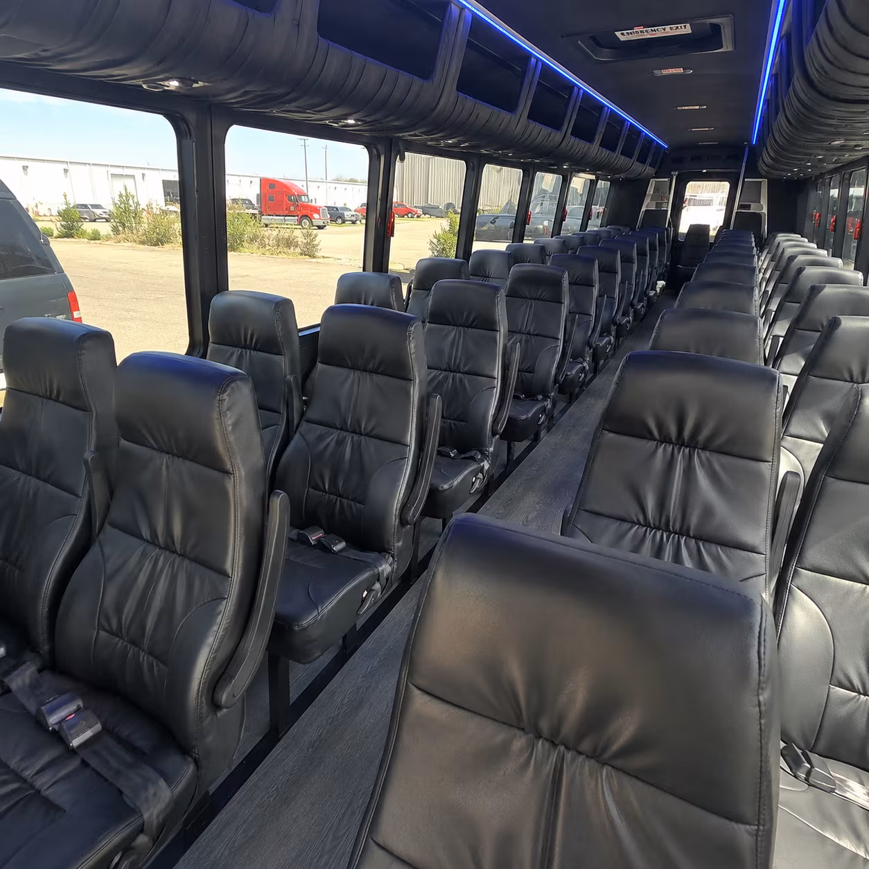 livermore sporting event transportation onboard seating